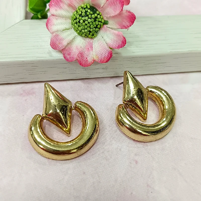 Silver Hoop Earrings for Women-Silver Hoop Earrings for Women-Infinity Jewels Gold Plated Hypoallergenic Nickel Free Stud Earrings