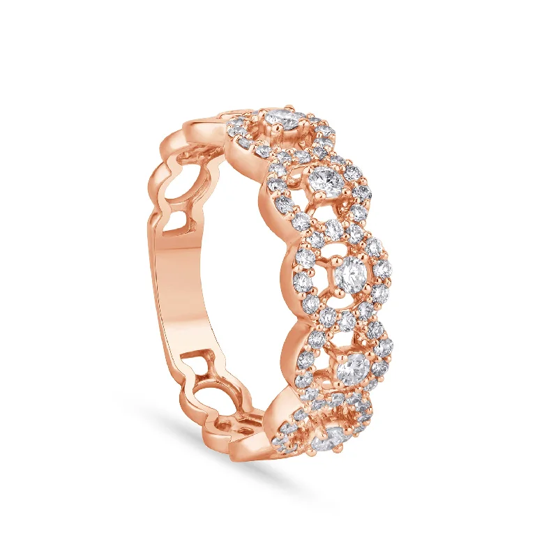 Diamond Eternity Band for Women-Diamond Cocktail Band