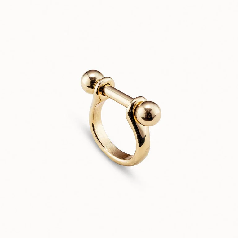 Handmade Gold Ring-UNOde50 Pick 1 Ring