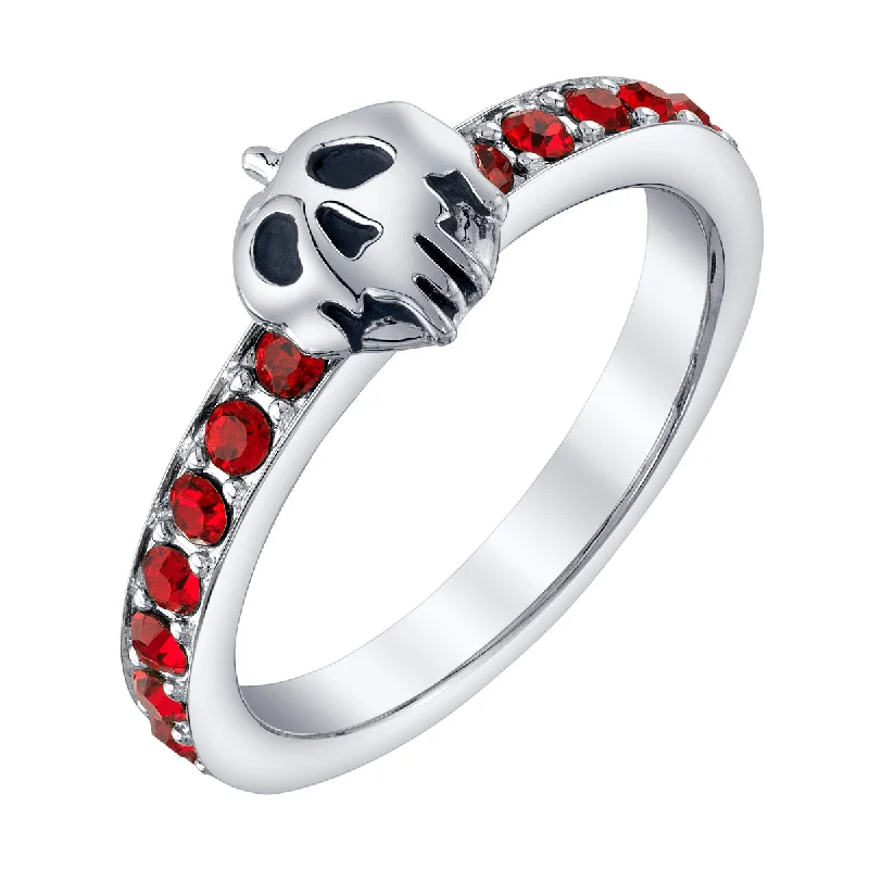 Men’s Customizable Ring-Disney X RockLove DISNEY SNOW WHITE Evil Queen Iconic Villains Stacker Ring